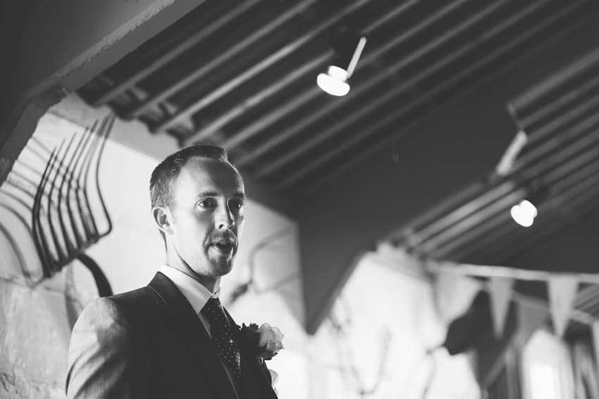 Grooms wedding speech