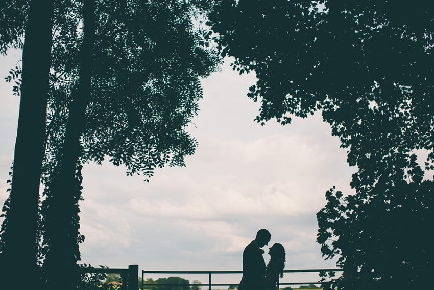 Wedding silhouette