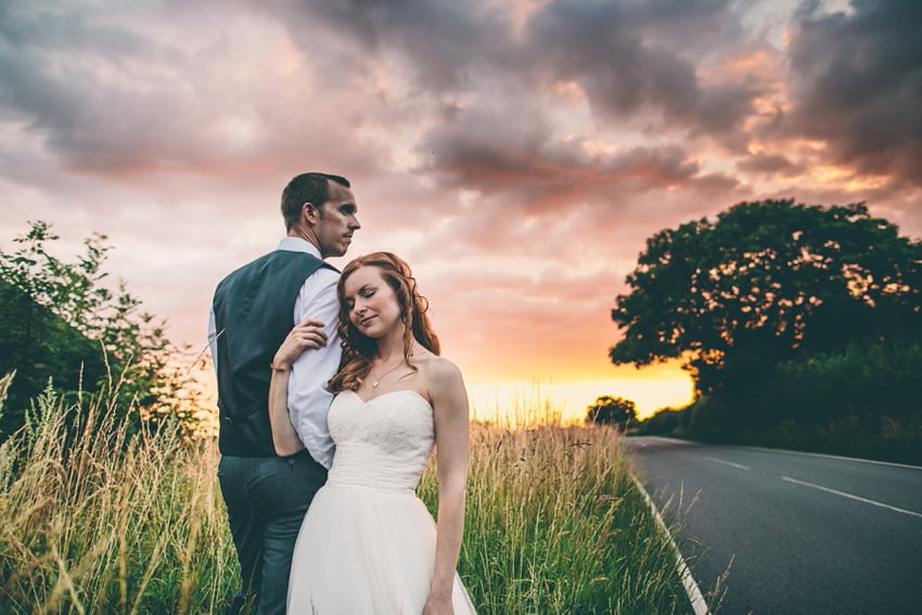 Sunset Wedding picture