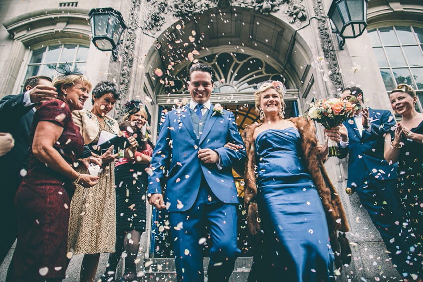 Chelsea Town Hall Wedding Pictures