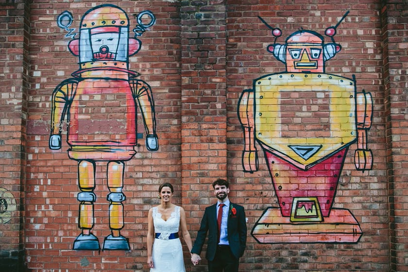 Creative Birmingham Wedding Portraits