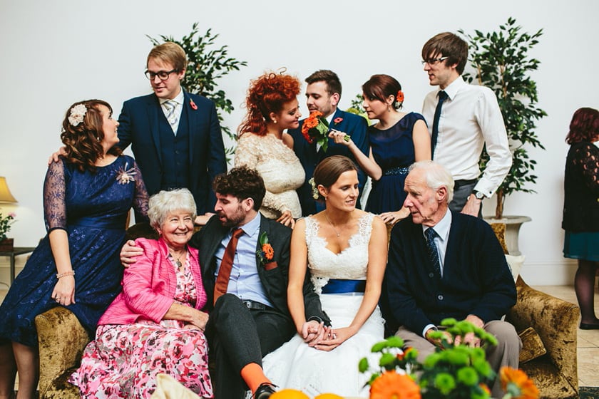 Unique Wedding Family Portraits