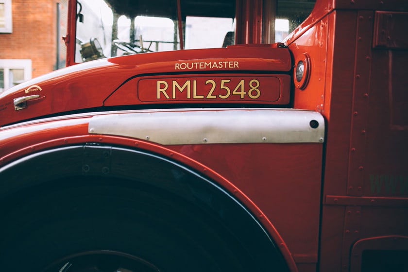 Red London Bus Wedding Pictures