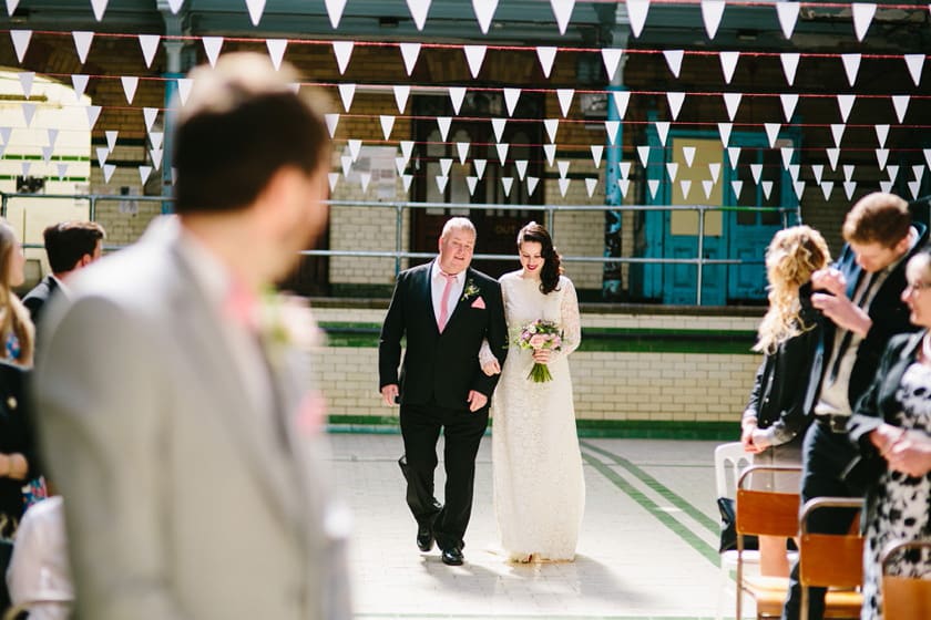 Victoria Baths Wedding, Manchester