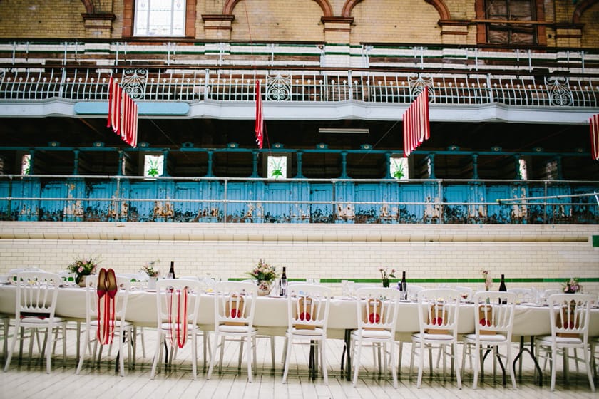 Victoria Baths Wedding, Manchester