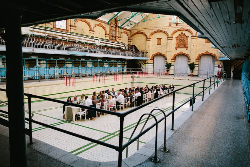Victoria Baths Wedding, Manchester