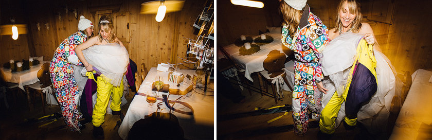 Italian Alps Winter Wedding