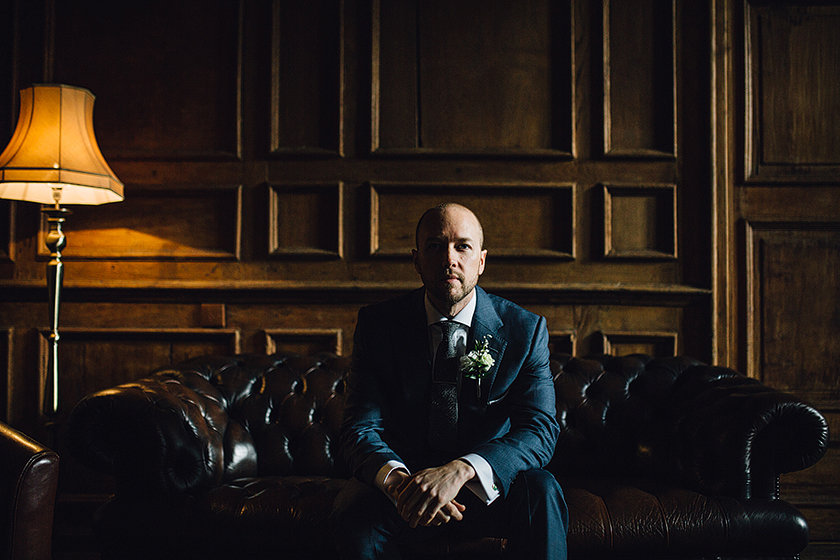 Thom Sweeney Groom Suit