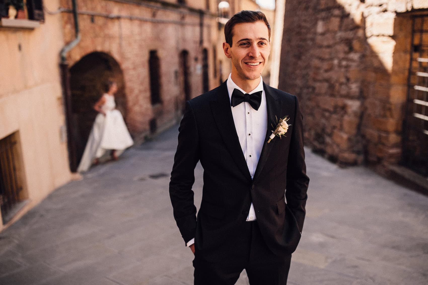 black tie wedding groom fashion