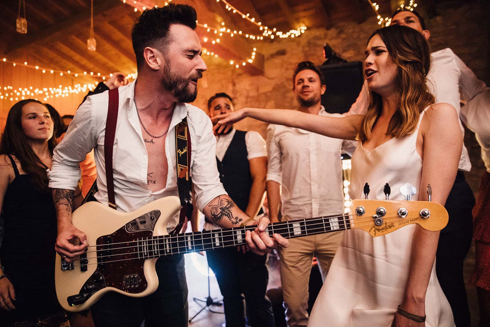 bright lights wedding band france