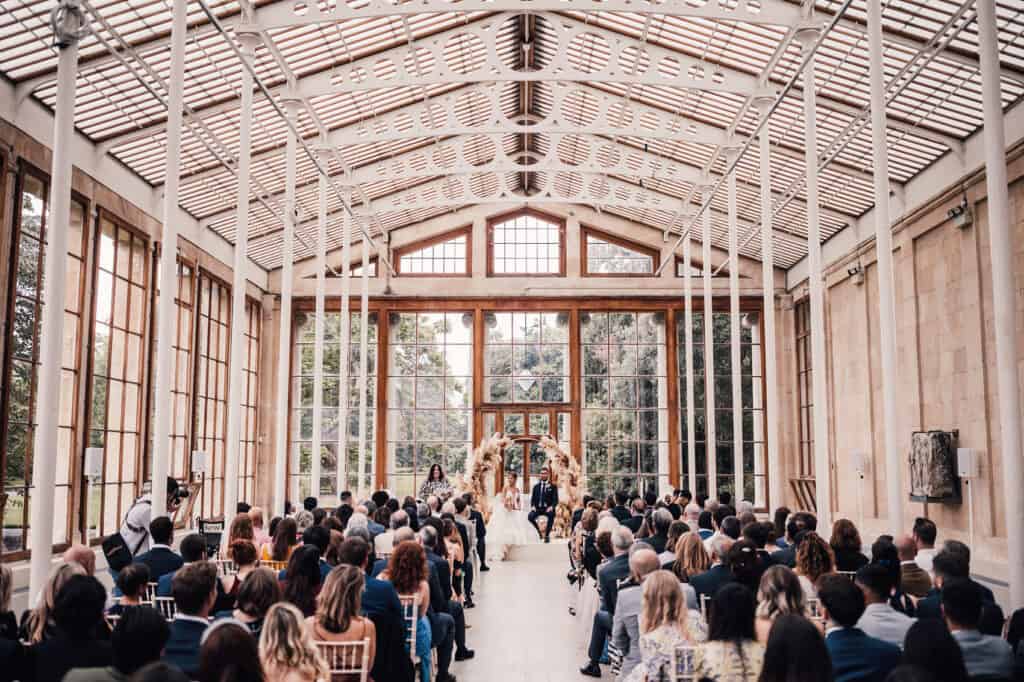 Nash Conservatory Wedding at Kew Gardens