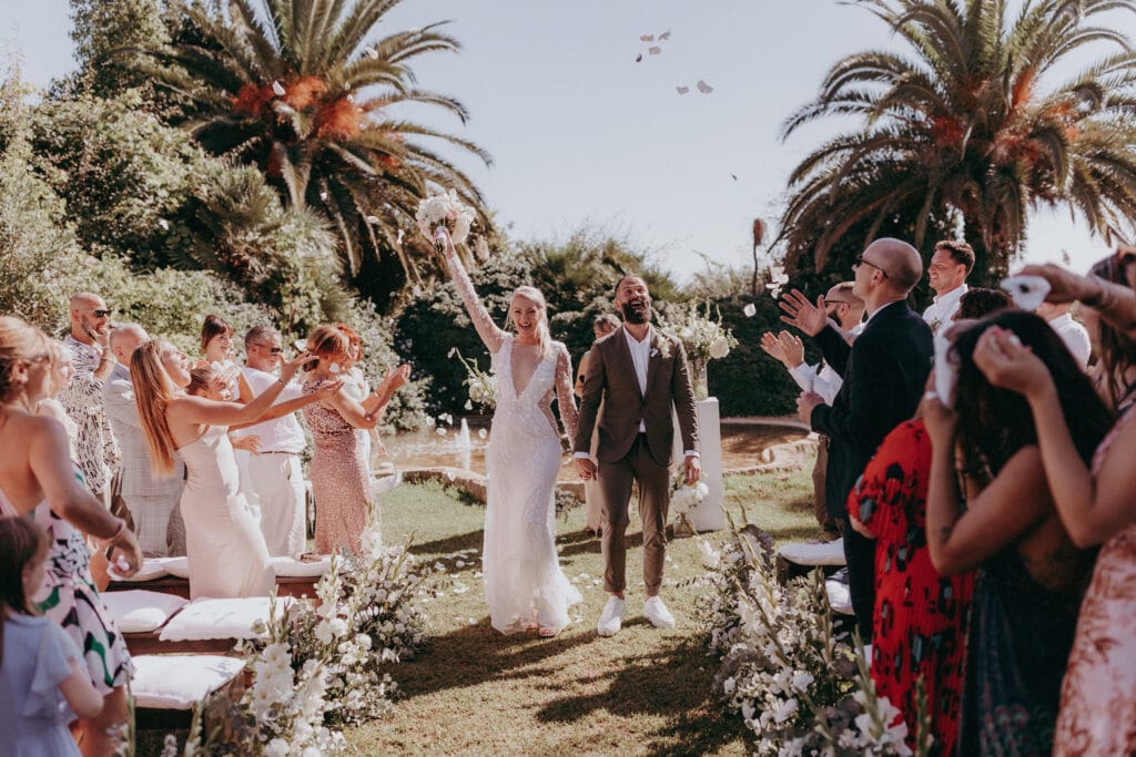ibiza wedding venue with outdoor reception