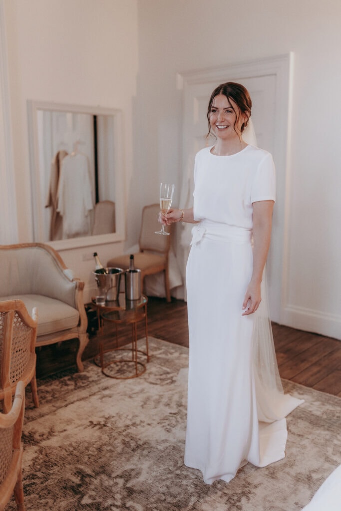 Winter wedding at Aswarby Rectory in Lincolnshire