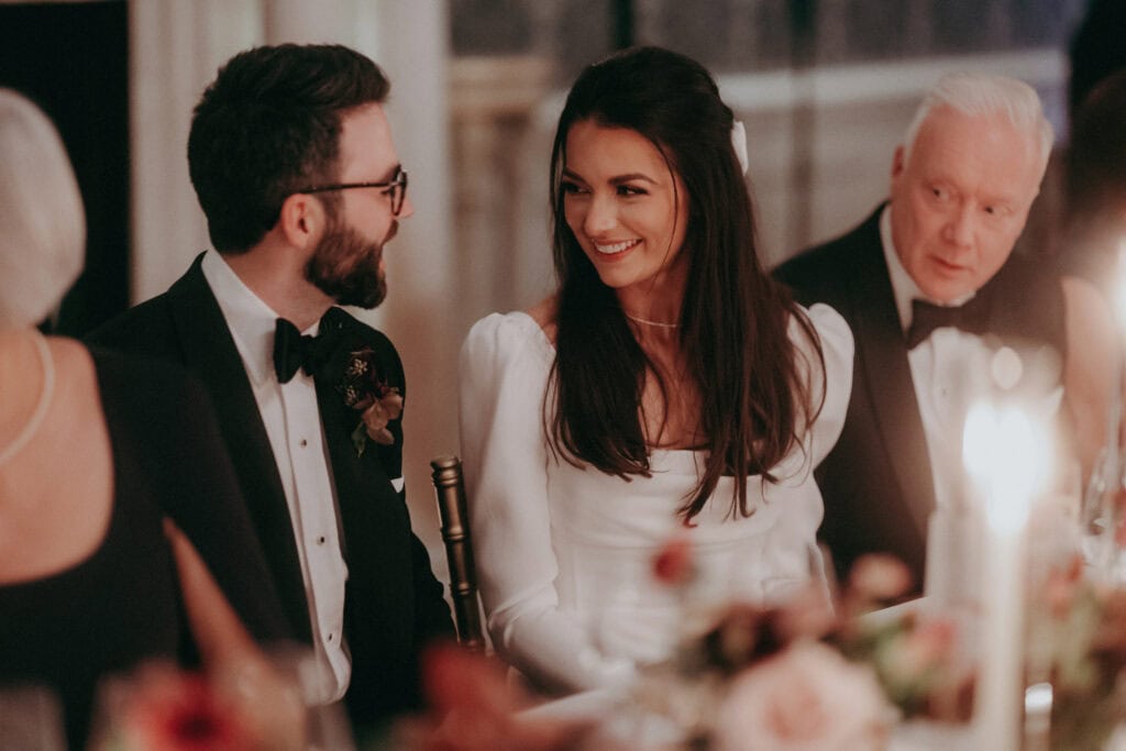 Claridges Hotel winter wedding in Mayfair London