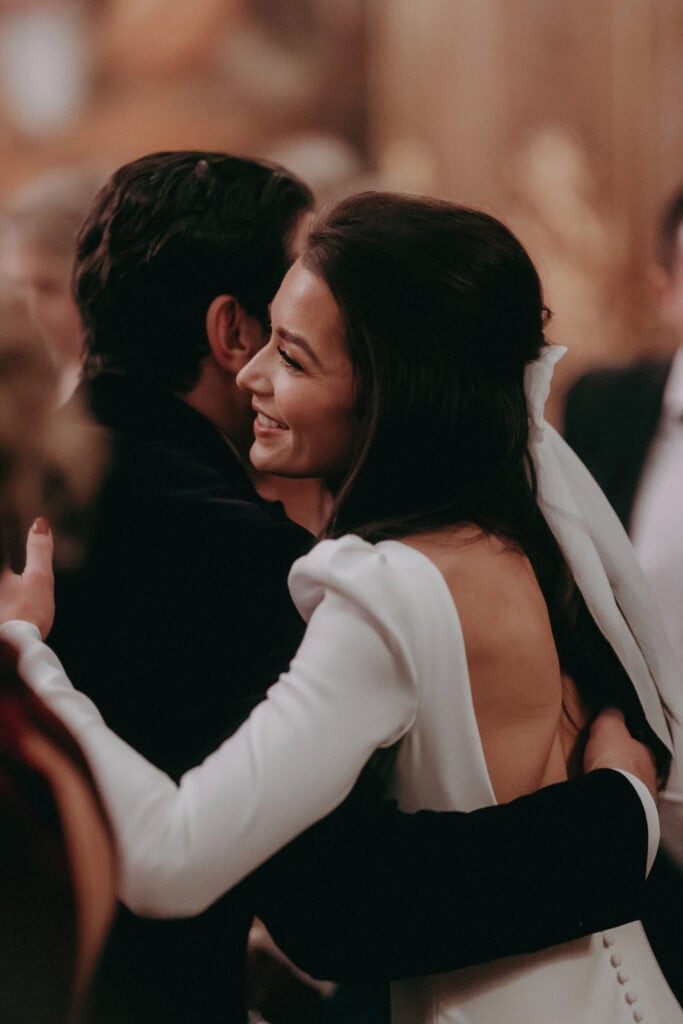 Claridges Hotel winter wedding in Mayfair London
