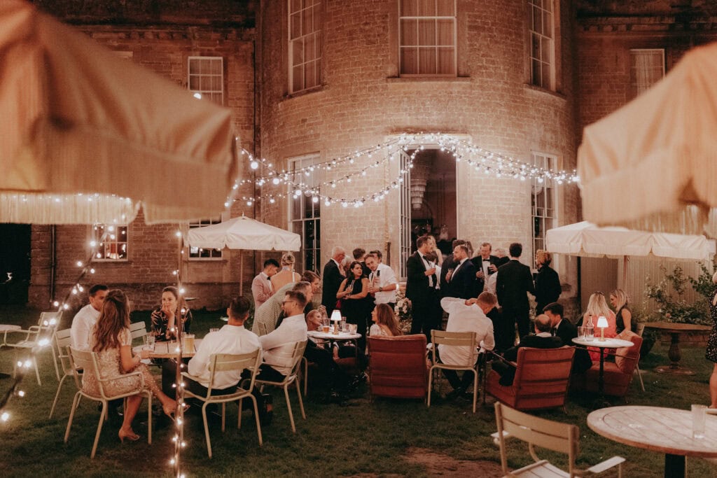 Babington house wedding in Somerset