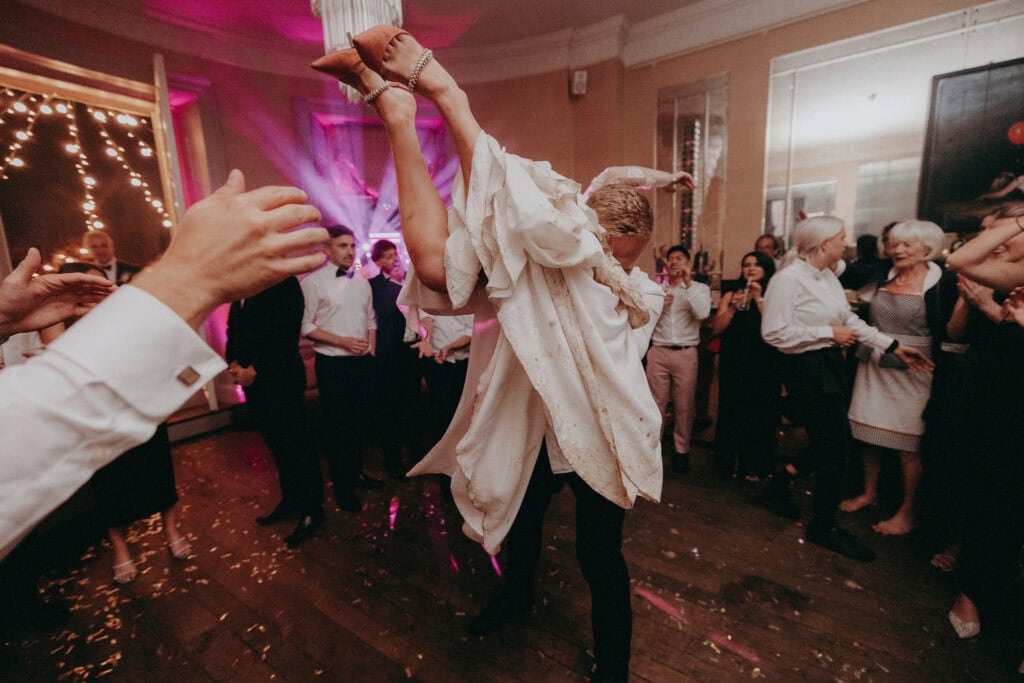 Wedding at Babington House in Somerset