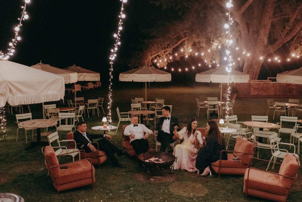 Babington house wedding in Somerset
