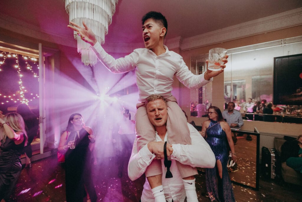 Babington house wedding in Somerset