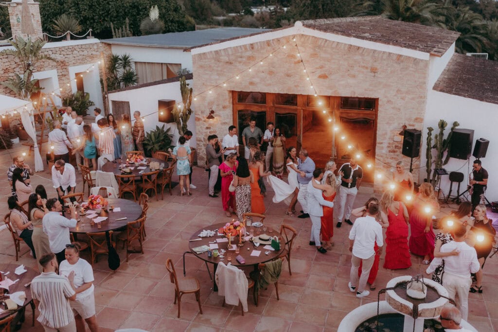 Las Cicadas wedding, Santa Gertrud's, Ibiza