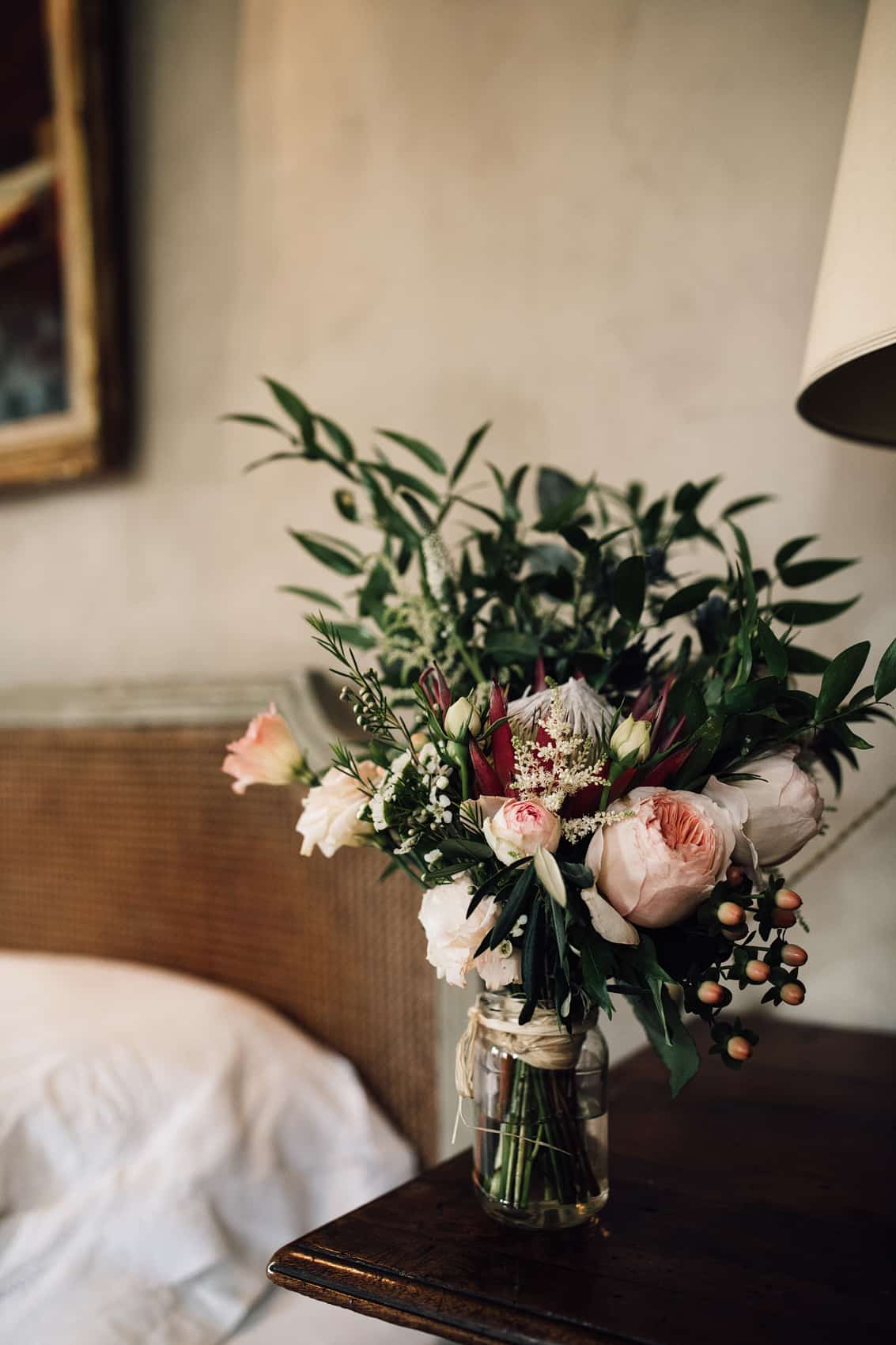 pastel wedding flowers