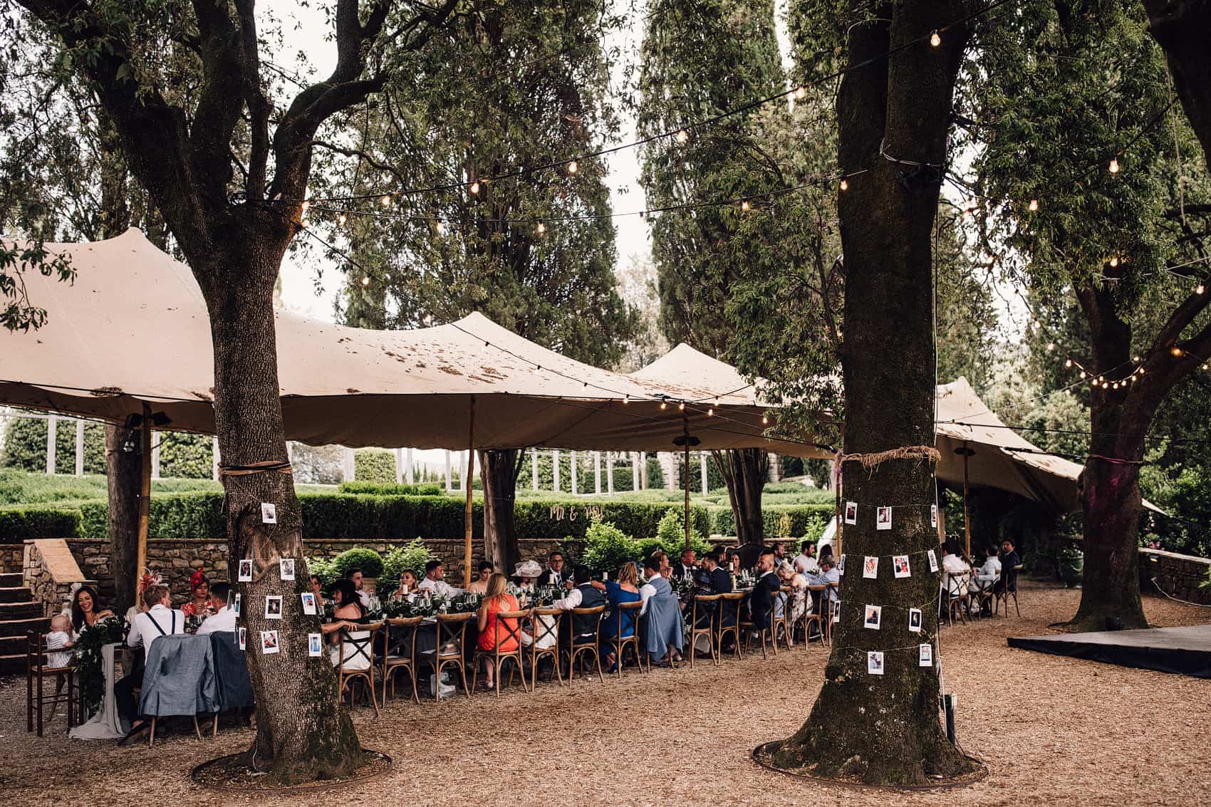 outdoor Italy wedding