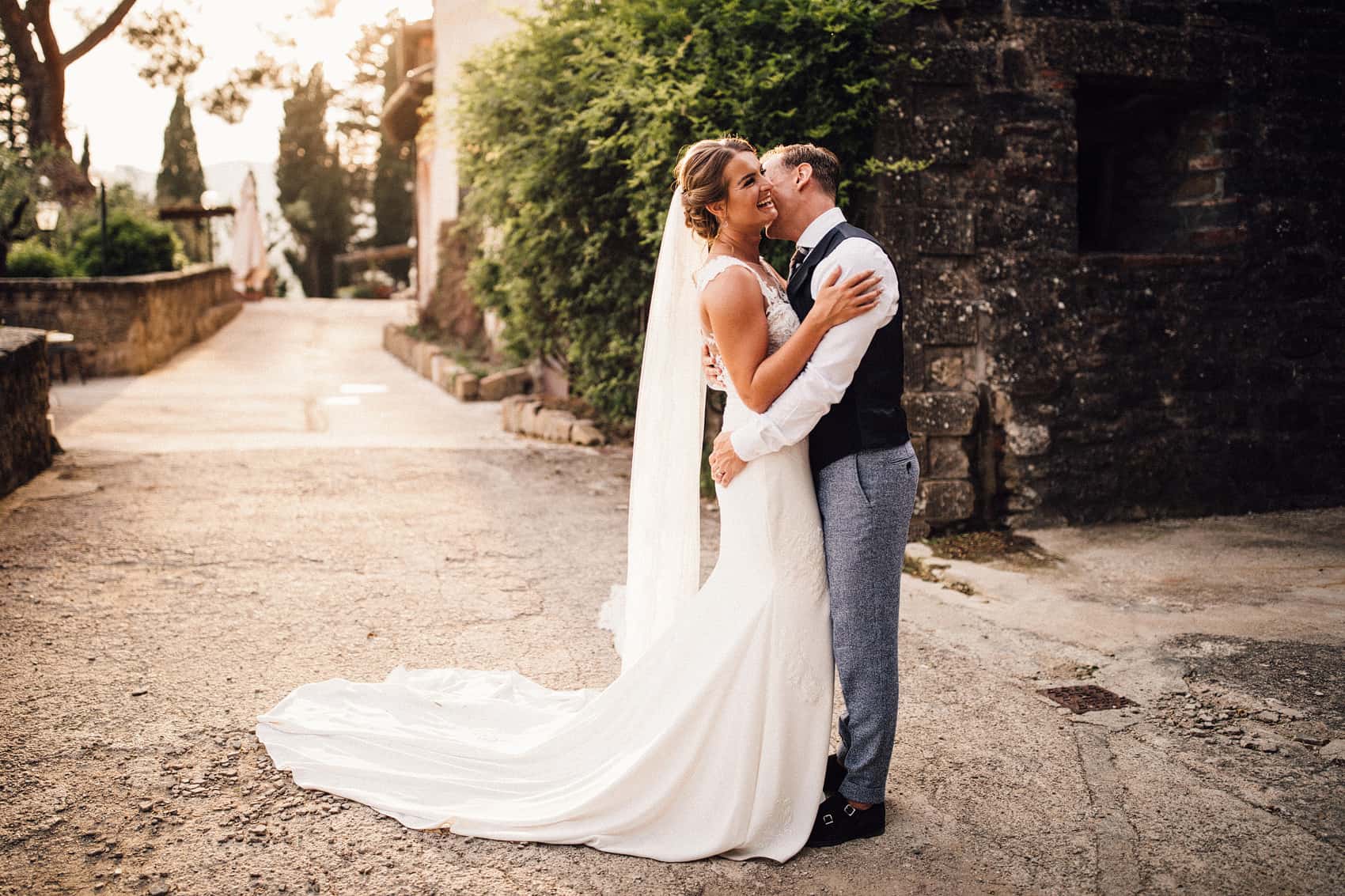 outdoor Italy wedding