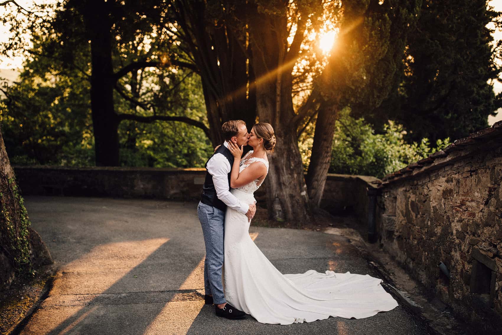 outdoor Italy wedding